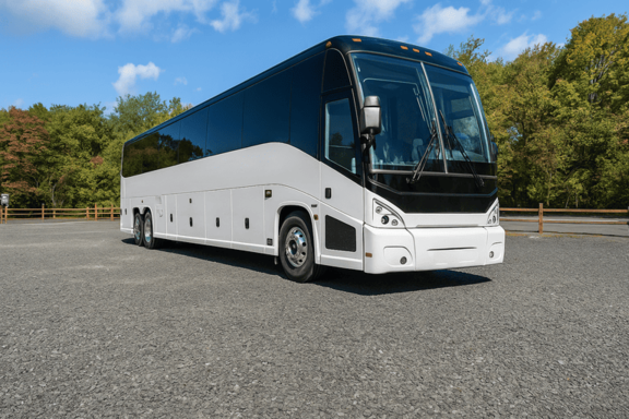Charter Bus Rental Sanford 56 Passenger Charter Bus